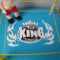 Boxing Ring Cake
