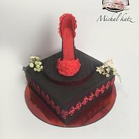hiil red shoe cake