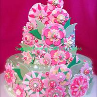 Vera Bradley Inspired Birthday Cake