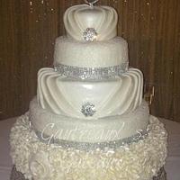 Bling Wedding cake