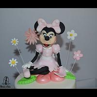 Minnie mouse birthday cake
