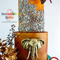 Incredible India Collaboration - Wedding Cake
