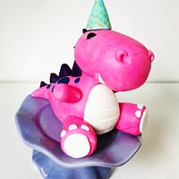 Cute partysaur mini cake