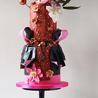 Wedding Cakes Inspired by Fashion A Worldwide Collaboration
