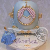 Cinderella Carriage Cake...x.