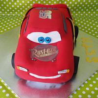 Lightening Mcqueen Cars cake 