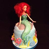 Little Mermaid cake