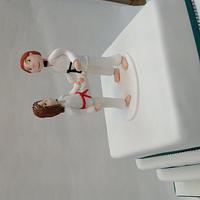 Karate Wedding Cake