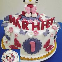 Hello Kitty Themed Cake