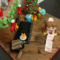 CPC Christmas Collaboration - my Christmas fireplace 