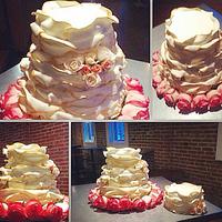 Tea Party Wedding Cake