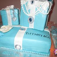 Tiffany & Co. Cake.