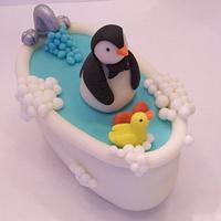 "Penguin cake"