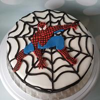 Spiderman cake. Spiderman cake.
