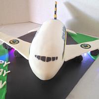 Airplane cake