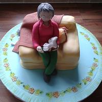 Armchair Birthday Cake
