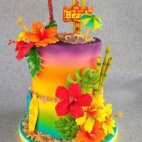 Hawaii cake