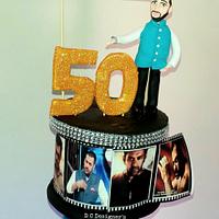 Salman Khan's 50th Birthday Cake 
