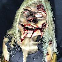 Halloween Zombie cake 