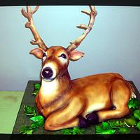 Deer Groom's Cake