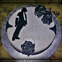 Michael Jackson tribute cake