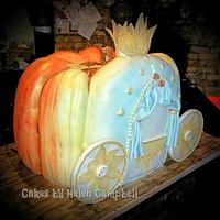 Cinderella pumpkin cake