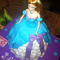 Barbie Doll cake كيكة باربي