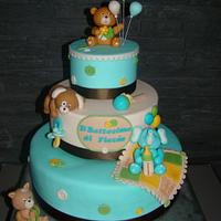 christening cake christening cake