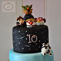 Angry Birds Star Wars Cake