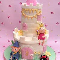 Ben & Holly's Little Kingdom Castle Cake