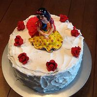 Snow Whte Birthday Cake