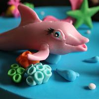 Dolphin Cake