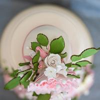 Floral Wedding cake 
