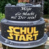 Star Wars Cake 1st day of school