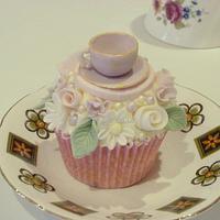 Vintage Mad Hatters Tea party Wedding cake Table
