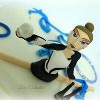 Rhythmic Gymnastics Cake!!!