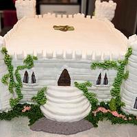 Irish Castle Wedding Celebration Cake 