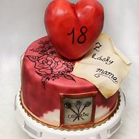 18 Birthday cake
