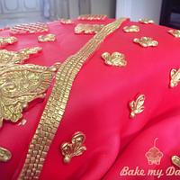 The Saree Cake ❤️