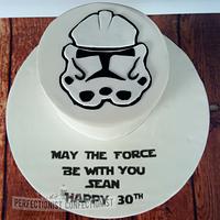 Sean - Stormtrooper 30th Birthday Cake
