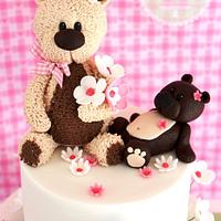 Teddys Bears Birthday - Decorated Cake by Tina - CakesDecor