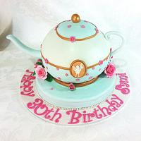 Teapot cake
