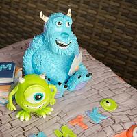 Monster Inc cake
