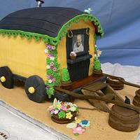 Gypsy Caravan Cake