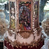 Beauty and The Beast Birthday Cake Set