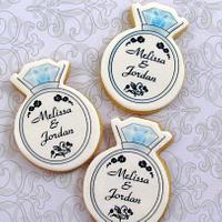 Engagement Ring Cookies
