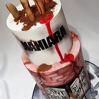 The Walking Dead cake para Nahiara