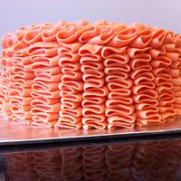 Buttercream Ruffle Cake 