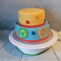 Paw Patrol cake.