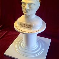 Roman Bust Cake "Augustus Brutus"